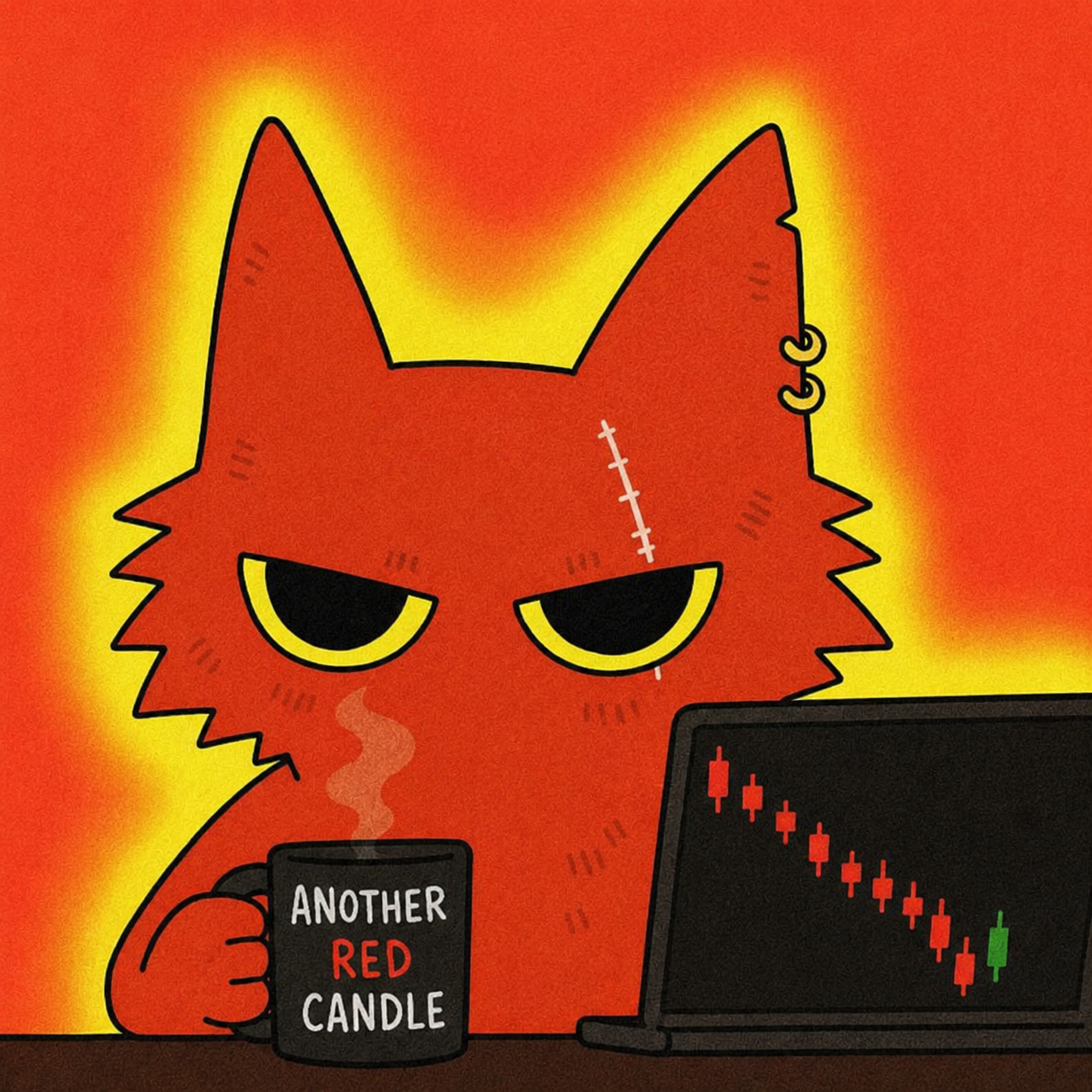RAGE and red candle